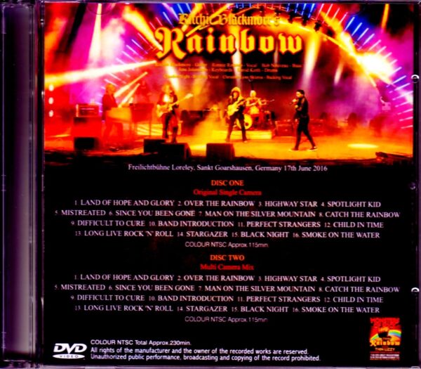 Rainbow/Germany 2016 Video Archives - Image 2