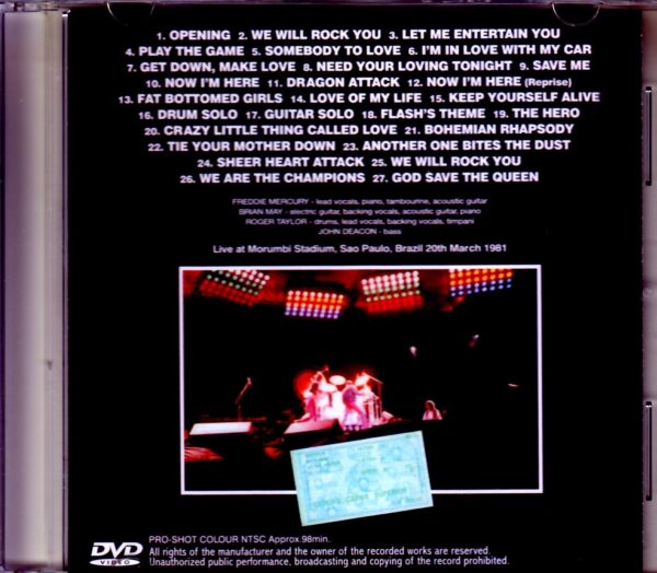 Queen/Brazil 1981 Upgrade - Image 2