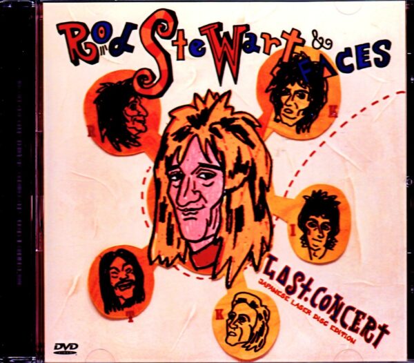 Rod Stewart,Faces/London,UK 1974 Japanese LD Ver.