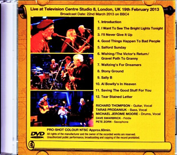 Richard Thompson/London,UK 2013 - Image 2