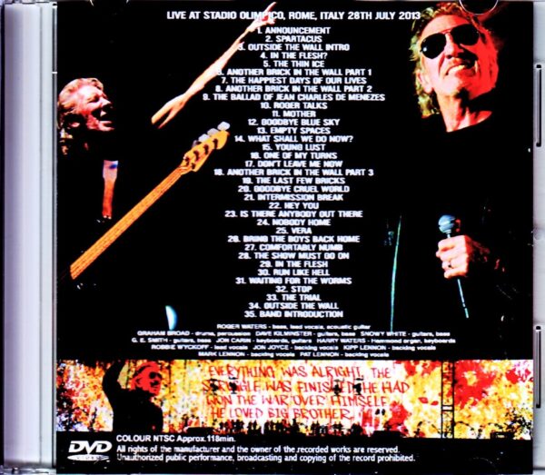 Roger Waters/Italy 2013 - Image 2
