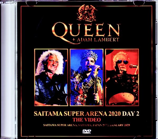 Queen,Adam Lambert/Saitama,Japan 1.26.2020