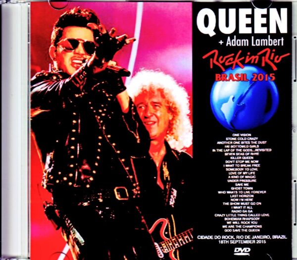 Queen,Adam Lambert/Brazil 2015