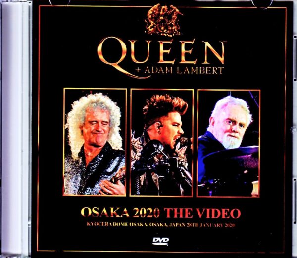 Queen,Adam Lambert/Osaka,Japan 2020