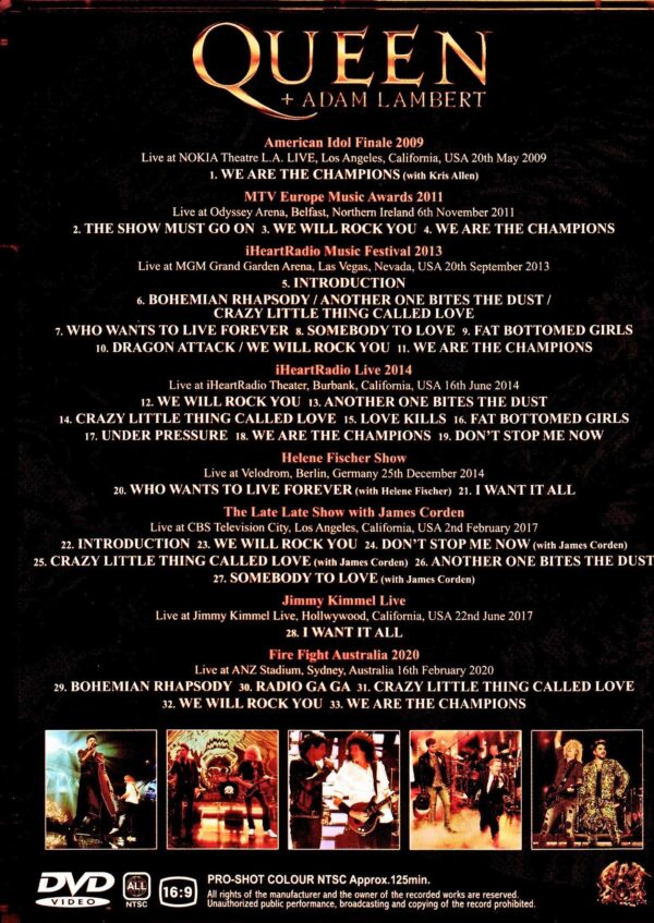 Queen,Adam Lambert/Live Compilation 2009-2020 - Image 2