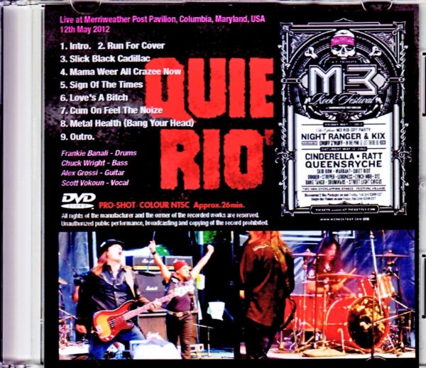 Quiet Riot/MD, USA 2012 - Image 2