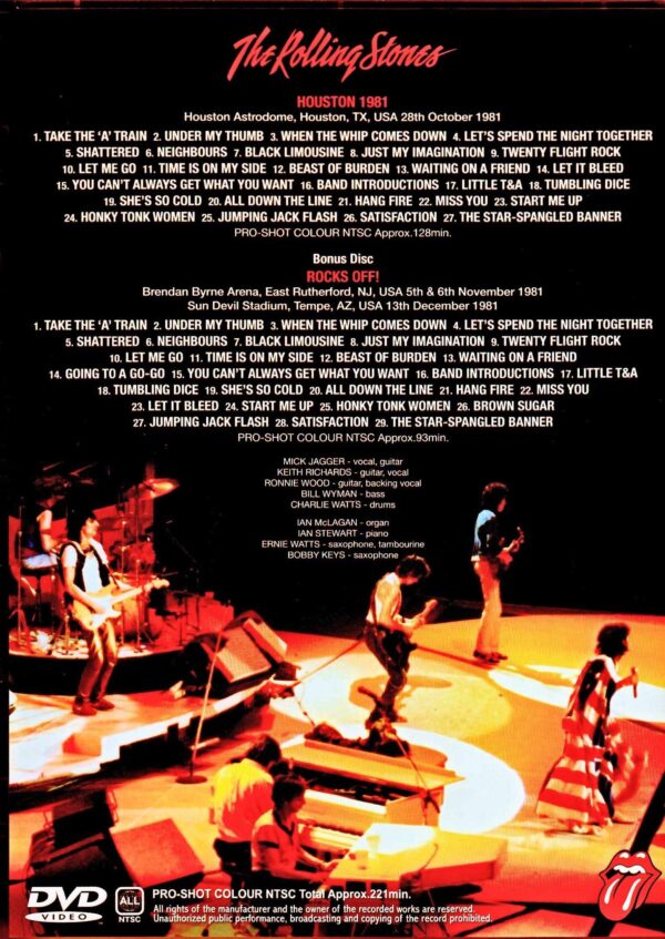 Rolling Stones/TX,USA 1981 Remastered & more - Image 2