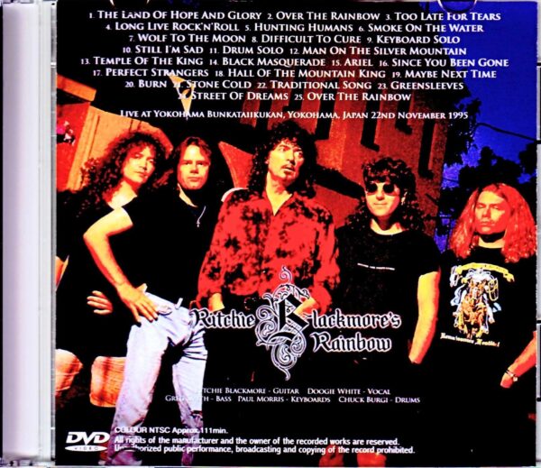 Ritchie Blackmore's Rainbow/Kanagawa,Japan 1995 - Image 2