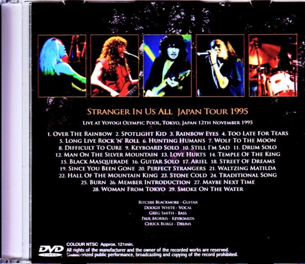 Ritchie Blackmore's Rainbow/Tokyo,Japan 11.12.1995 - Image 2