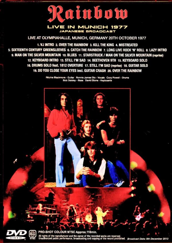Rainbow/Germany 1977 Japanese Broadcast version - Image 2