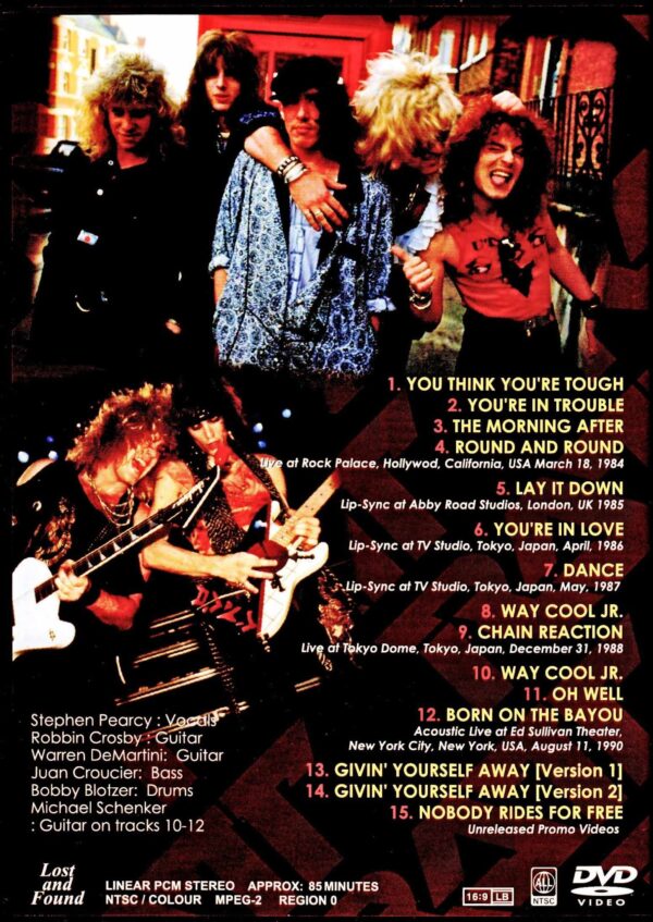 Ratt/Video Archive 1984-1991 Remastered Edition - Image 2
