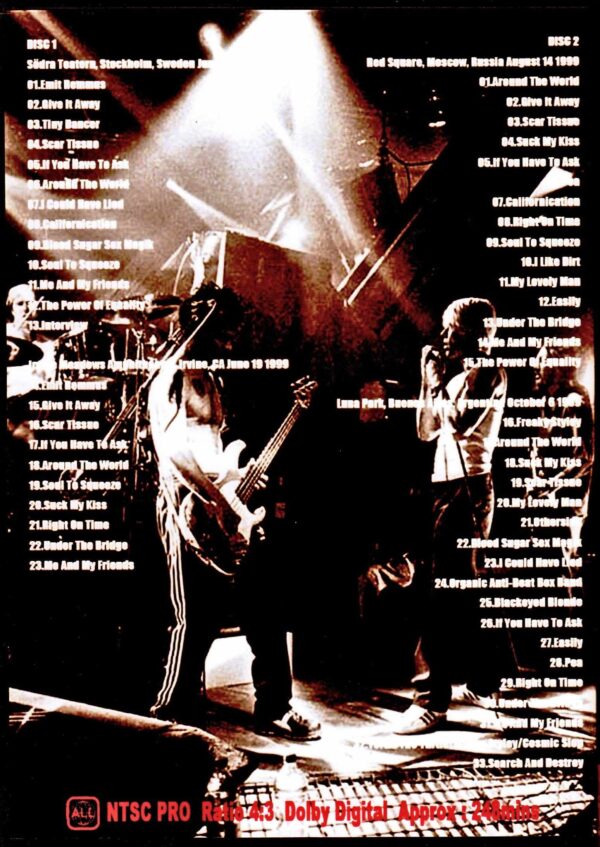 Red Hot Chili Peppers/Live Video Collection Vol.3 - Image 2