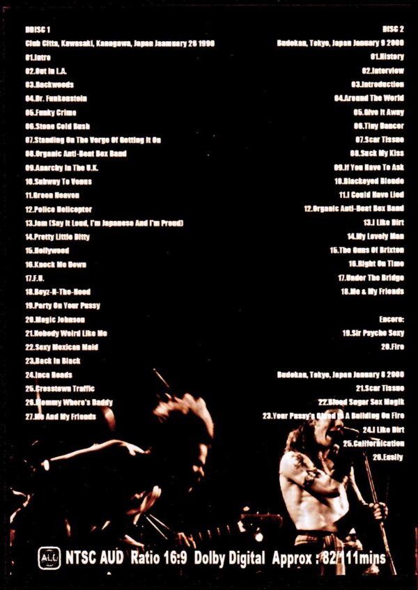 Red Hot Chili Peppers/Live Video Collection Vol.4 - Image 2
