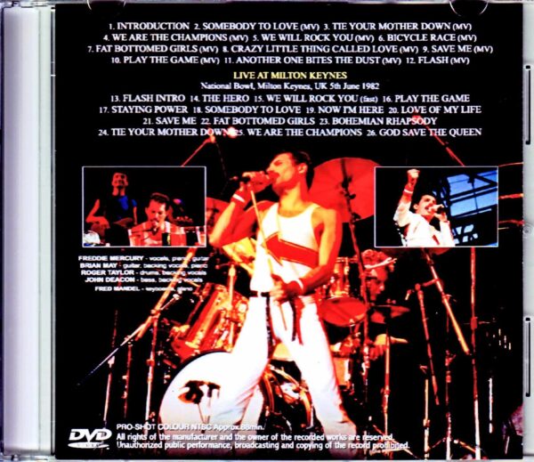 Quee/UK 1982 Japanese Broadcast Edition - Image 2