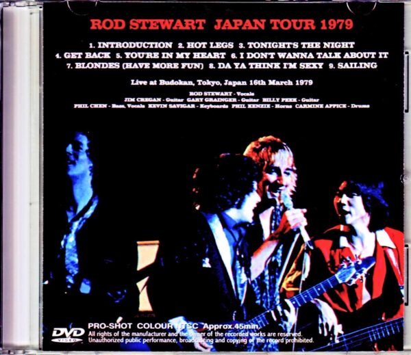 Rod Stewart/Nippon Budokan Holiday Special Tokyo,Japan 1979 - Image 2