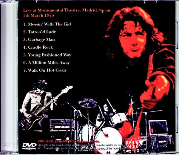 Rory Gallagher/Spain 1975 - Image 2