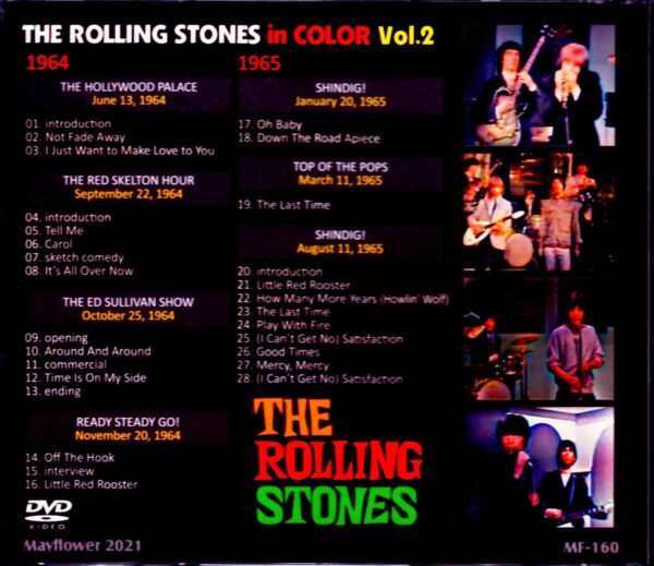 Rolling Stones/Historical Films 1964-1965 Vol.2 Color version, 2nd edition - Image 2