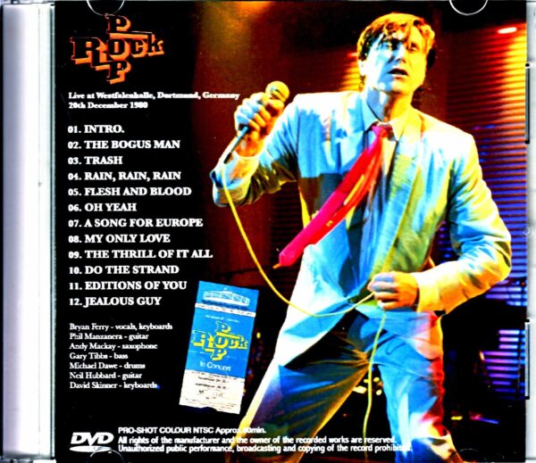 Roxy Music/Germany 1980 - Image 2