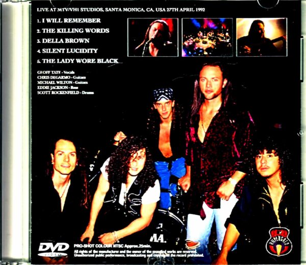 Queensryche/CA, USA 1992 - Image 2