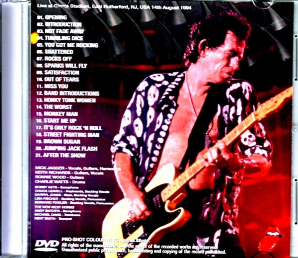 Rolling Stones/NJ,USA 1994 - Image 2