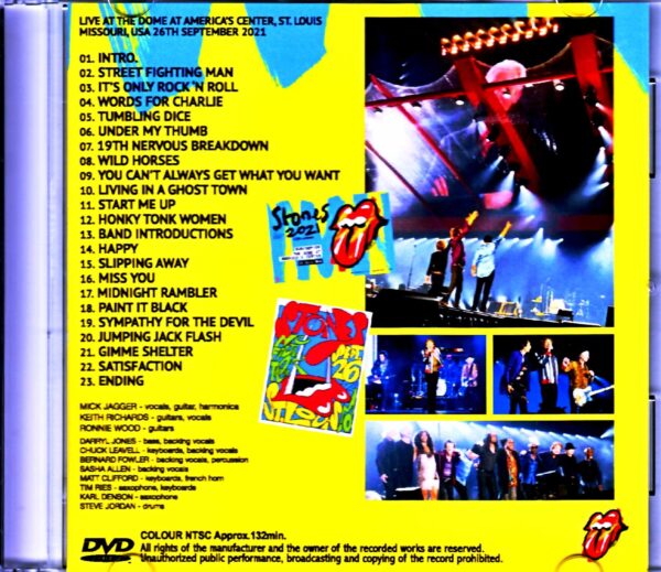 Rolling Stones/MO,USA 2021 Jewel Version - Image 2