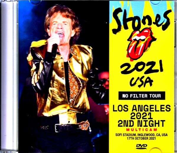Rolling Stones/CA,USA 10.17.2021 Multicam Jewel Version
