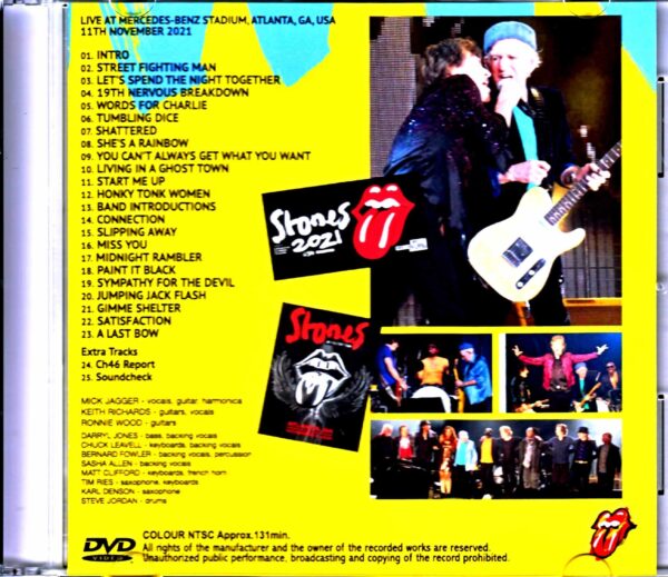 Rolling Stones/GA,USA 2021 Multi-Cam Jewel Version - Image 2
