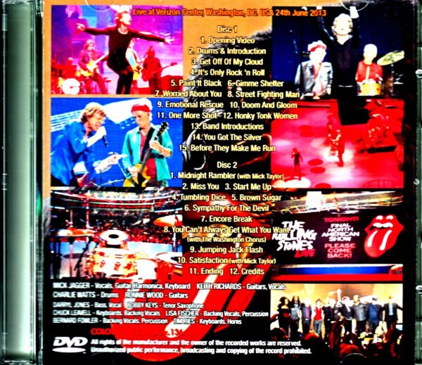 Rolling Stones/WA,USA 2013 Jewel Version - Image 2