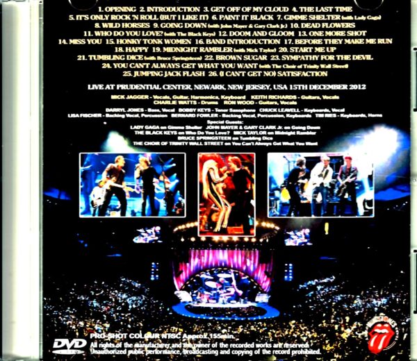 Rolling Stones/NY,USA 12.15.2012 Complete - Image 2