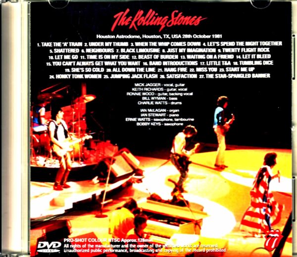 Rolling Stones/TX,USA 1981 Remastered - Image 2