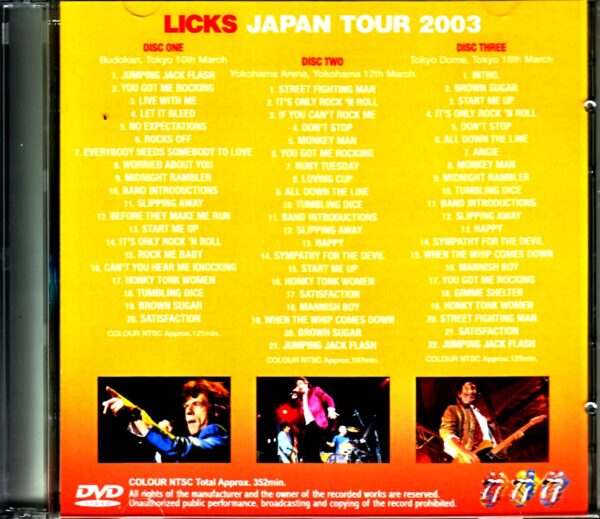Rolling Stones / Japan Tour Collection 2003 - Image 2