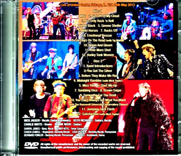 Rolling Stones/IL,USA 5.28.2013 Complete - Image 2