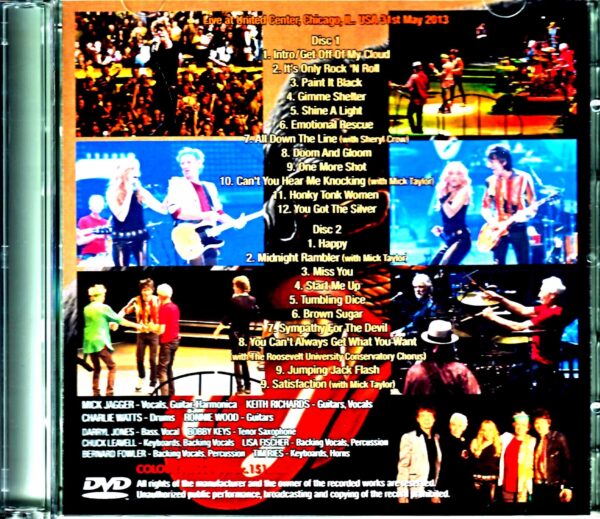 Rolling Stones/IL,USA 5.31.2013 Complete - Image 2
