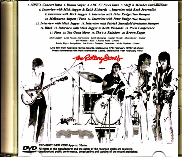 Rolling Stones Australia Tour 1973 Documentary - Image 2