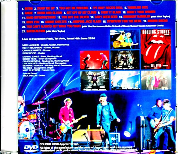 Rolling Stones/Israel 2014 Complete - Image 2