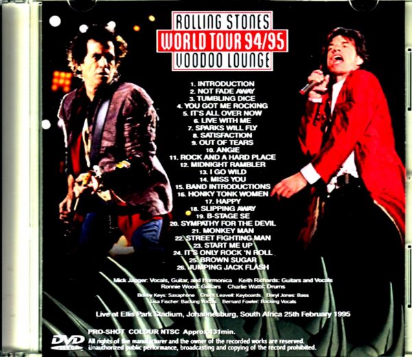 Rolling Stones/South Africa 1995 Upgrade - Image 2