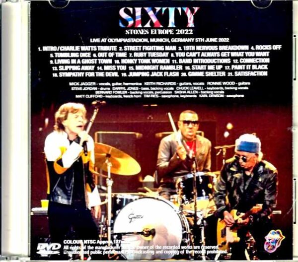 Rolling Stones/Germany 2022 Multi-Cam - Image 2