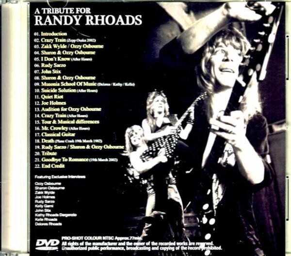 Randy Rhoads Tribute for Japanese TV Special 2002 - Image 2