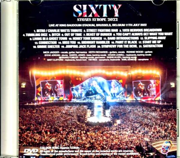 Rolling Stones/Belgium 2022 Multi-Cam New Edition - Image 2
