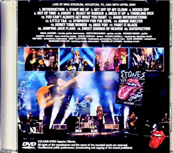 Rolling Stones/TX,USA 2024 Complete Jewel Version  - Image 2