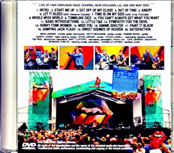 Rolling Stones/LA,USA 2024 Complete Jewel Version  - Image 2