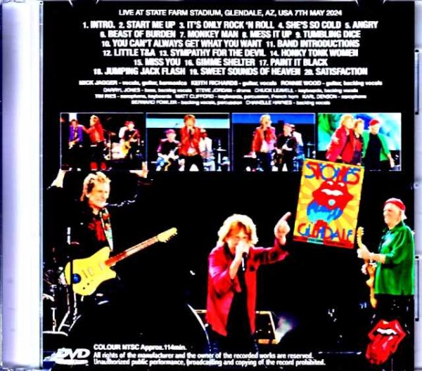 Rolling Stones/AZ,USA 2024 Complete Jewel Version - Image 2