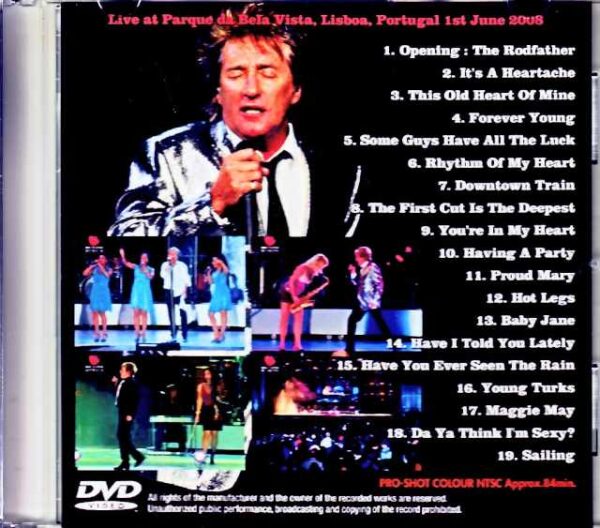 Rod Stewart/Portugal 2008 Complete Jewel Version - Image 2