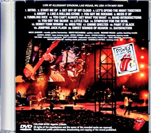 Rolling Stones/NV,USA 2024 Complete Multi-cam Edition Jewel Version - Image 2