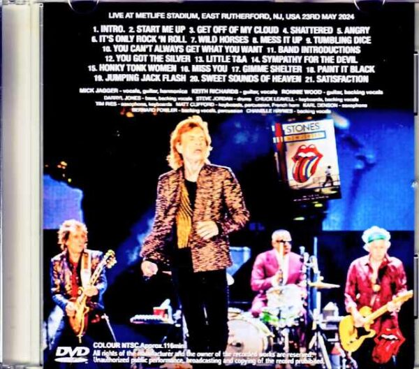 Rolling Stones/NJ,USA 5.23.2024 Complete Multi-Cam Jewel Version - Image 2