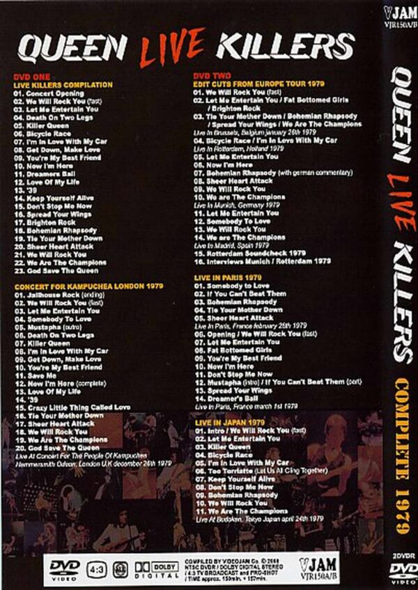 Queen/Tour Compilete 1979 - Image 2