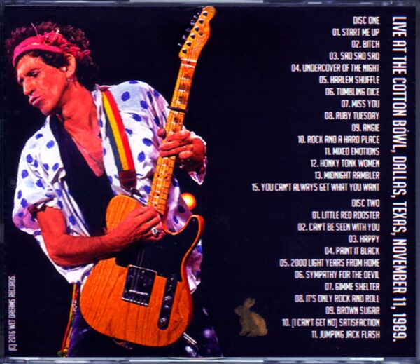 Rolling Stones/TX, USA 1989 - Image 2