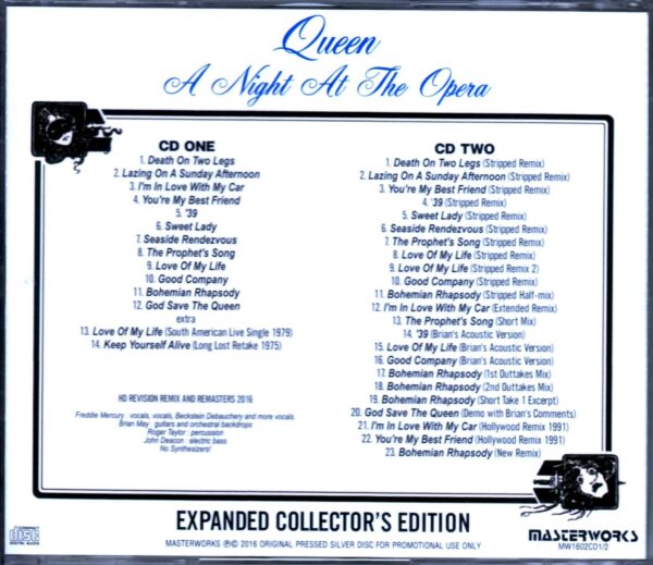 Queen/A Night at the Opera Collector’s Edition - Image 2