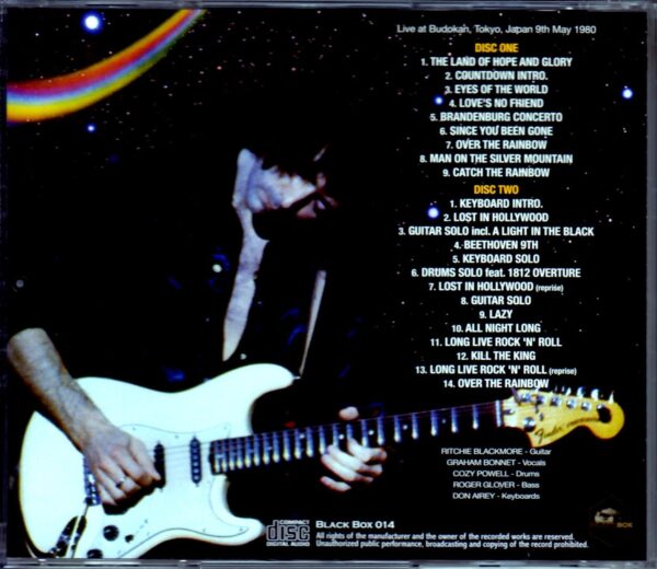 Rainbow/Tokyo,Japan 5.9.1980 Upgrade - Image 2