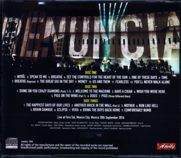 Roger Waters/Mexico 2016 - Image 2